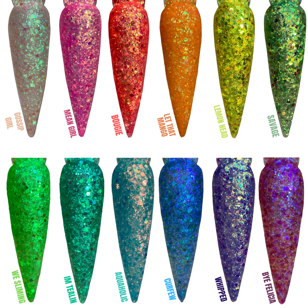 Kool Kids Glitter Powder Collection Nail Heaven Supply Store
