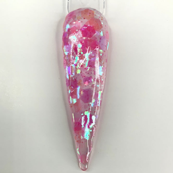 Strawberry Blast Glitter Acrylic Powder