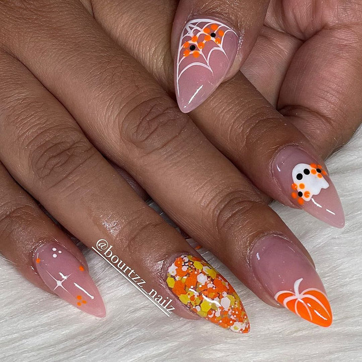Candy Corn Glitter Acrylic/Dip Powder