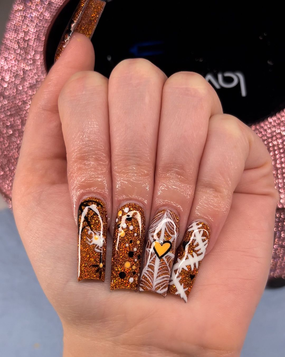 Gingerbread Glitter Acrylic/Dip Powder