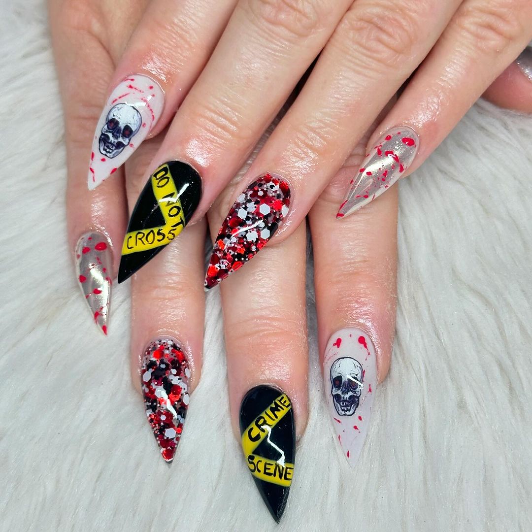 Scream Glitter Acrylic Powder