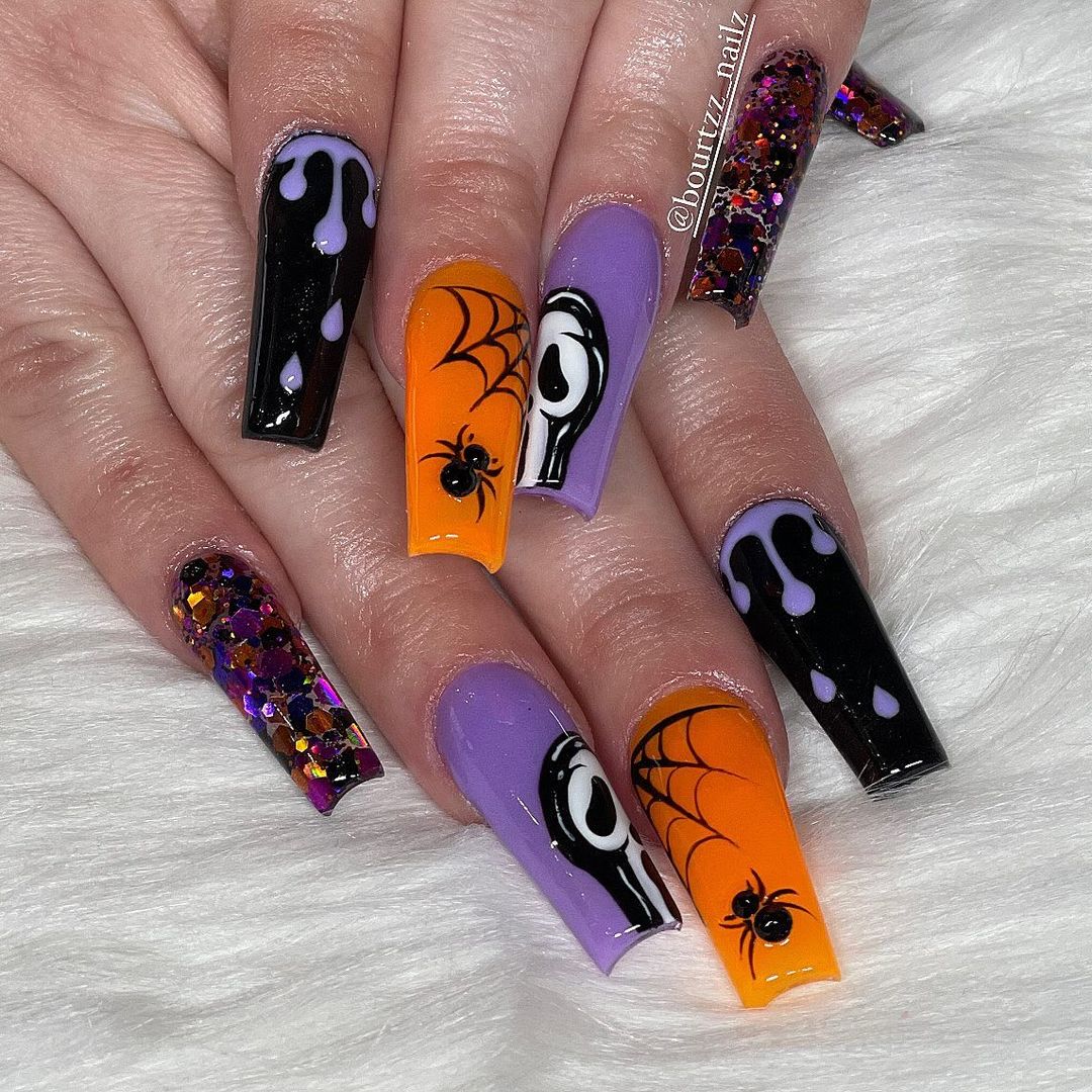 Halloweentown Glitter Acrylic/Dip Powder