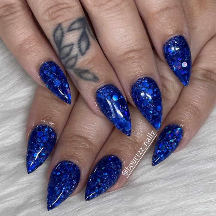 Deja Blu Glitter Acrylic/Dip Powder