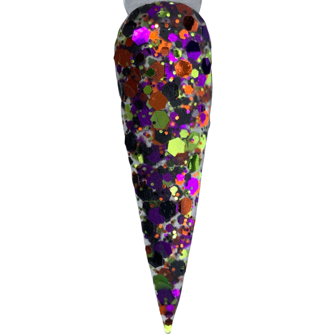 Trick No Treats Glitter Acrylic & Dip Nail Powder